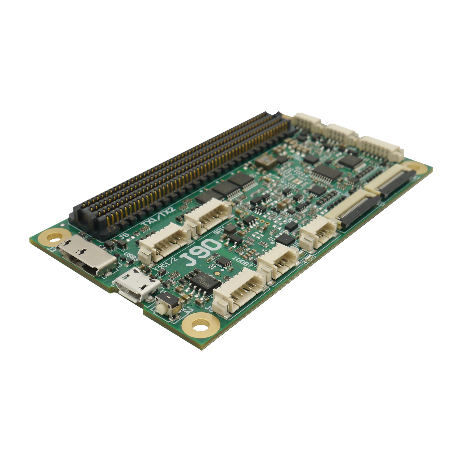 J90 compact carrier board for TX1/TX2